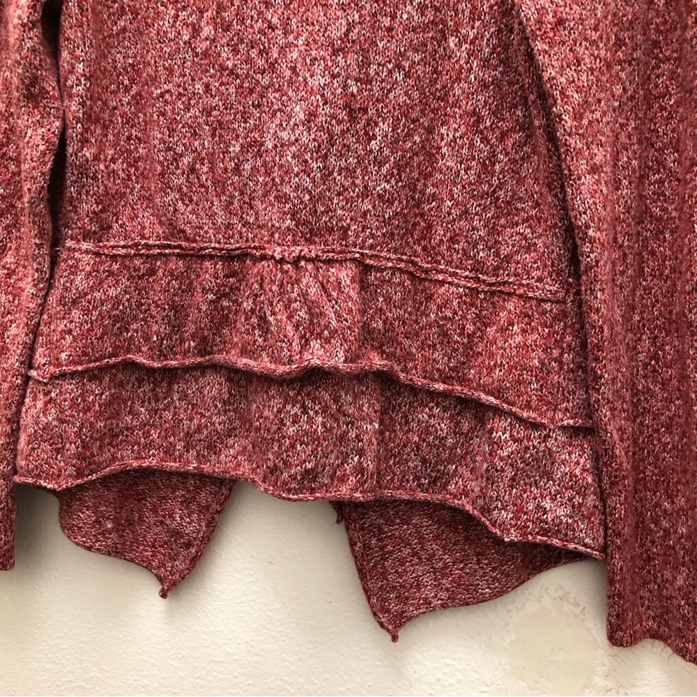 Fever Shawl-Collar Snap Closure Lightweight Jacket Women's Size L Rose Pink/Tan - Picture 6 of 8